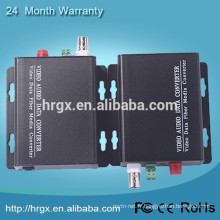 HR usine prix 1 Canal mini vidéo fibre optique émetteur et récepteur BNC video2mp4 convertisseur en ligne